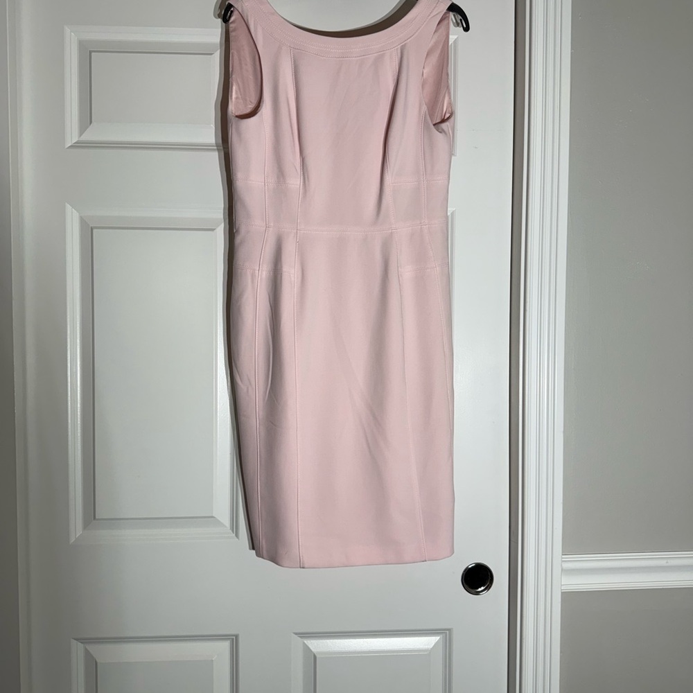 White House Black Market Blush Midi Dress